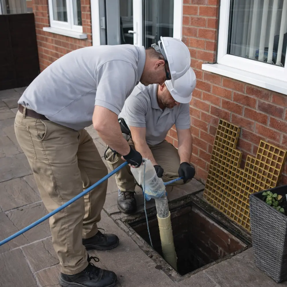 Blocked drain repair service in Maldon